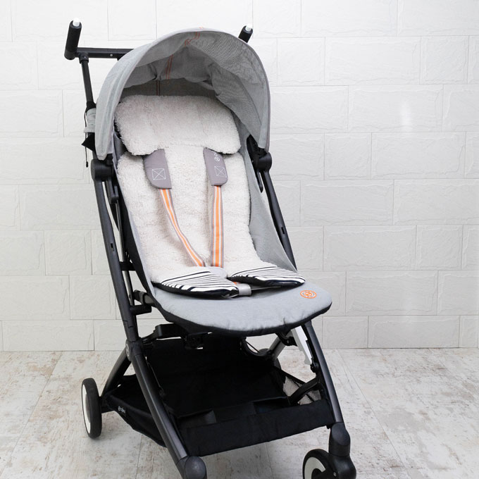あったか ベビーカーシート ボア 装着簡単