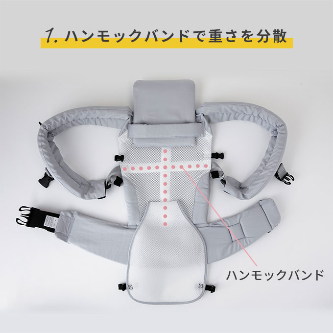 だっこ紐 おんぶ紐 ファムキャリー エルゴノミクス
