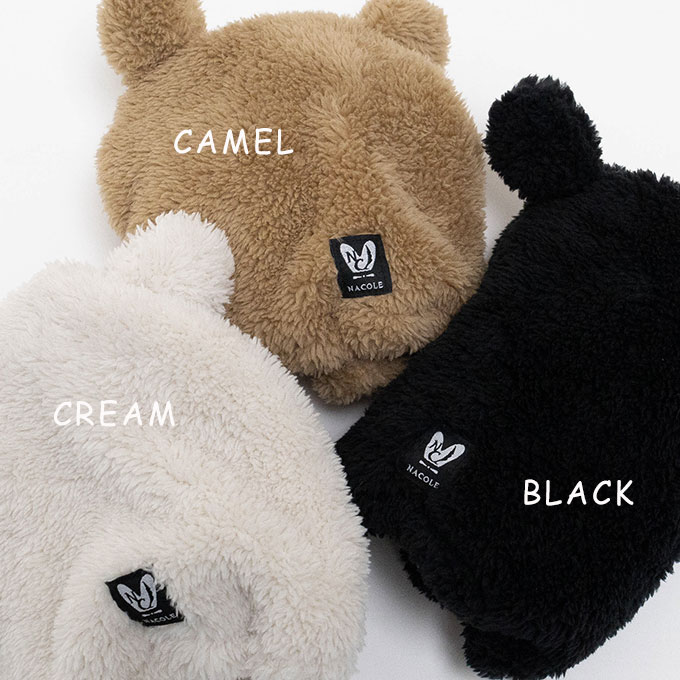 あったか くま耳 耳カバー 犬 スヌード